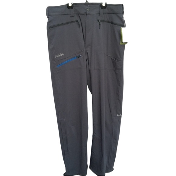 NWT 38 X 32 Cabela’s Men’s Stretch Woven Carbondale Pants Outerwear Outdoors - Picture 1 of 10